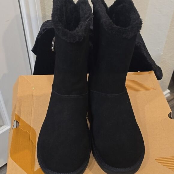 Koolaburra By Ugg Nalie Short Suede Boots - Picture 11 of 11